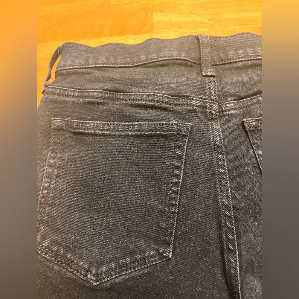 J. Crew Black Essential Straight Jeans EC  Denim business casual preppy high ris